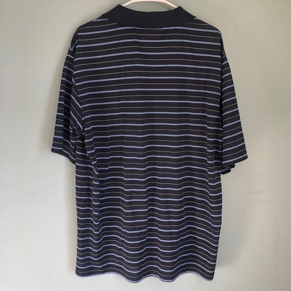Pebble Beach Performance Men’s Polo Navy 2XL - Picture 2 of 5